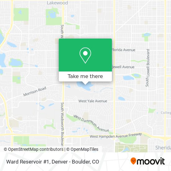 Mapa de Ward Reservoir #1