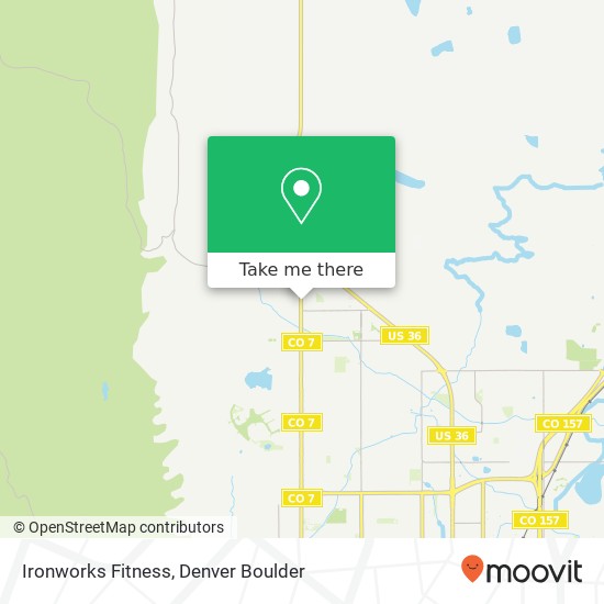 Mapa de Ironworks Fitness