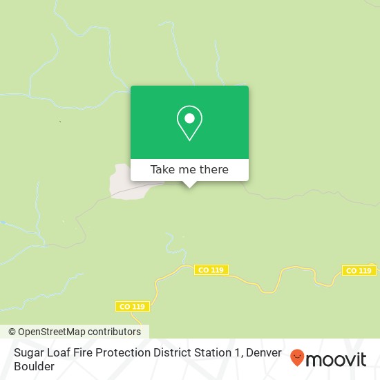 Sugar Loaf Fire Protection District Station 1 map