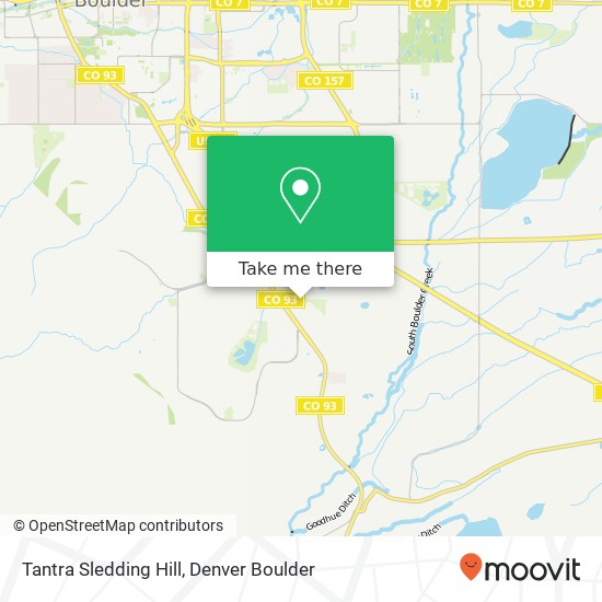 Mapa de Tantra Sledding Hill