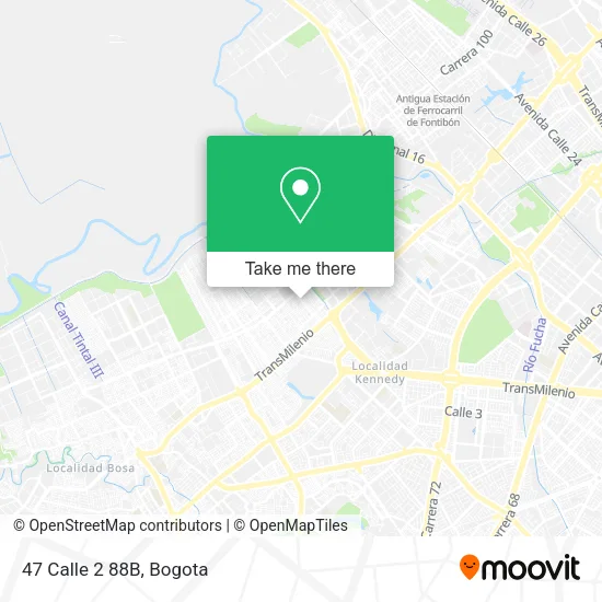 47 Calle 2 88B map