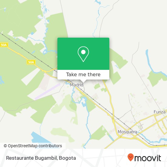 Restaurante Bugambil map