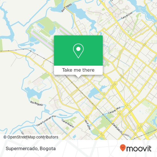 Mapa de Supermercado