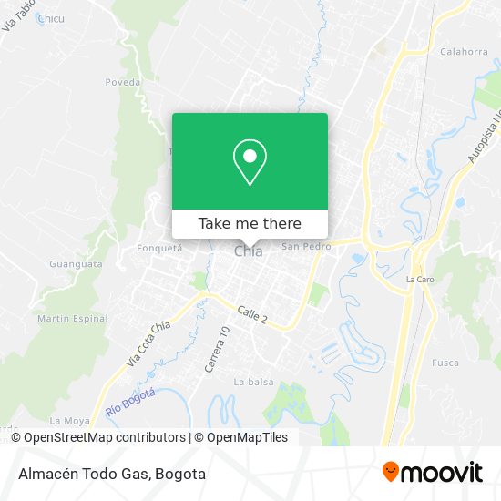 Almacén Todo Gas map