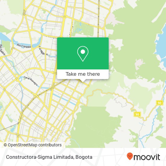Constructora-Sigma Limitada map
