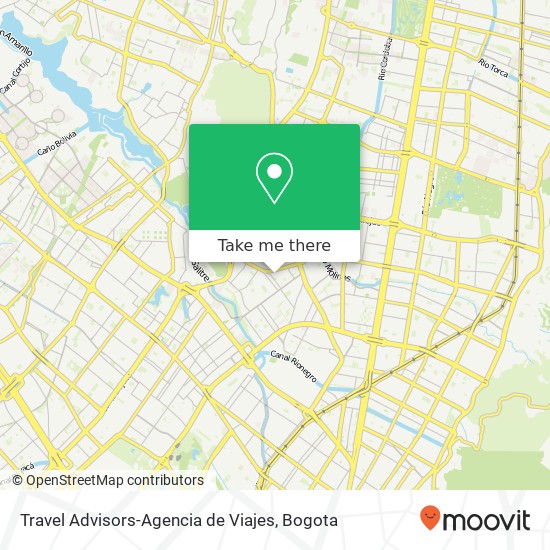 Travel Advisors-Agencia de Viajes map