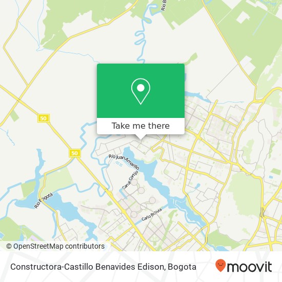 Constructora-Castillo Benavides Edison map
