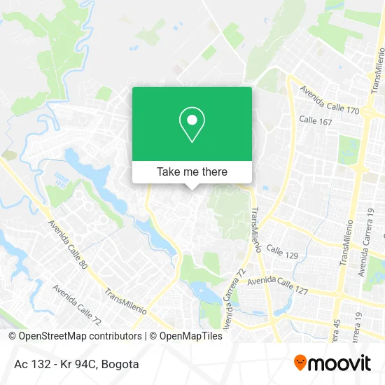 Ac 132 - Kr 94C map