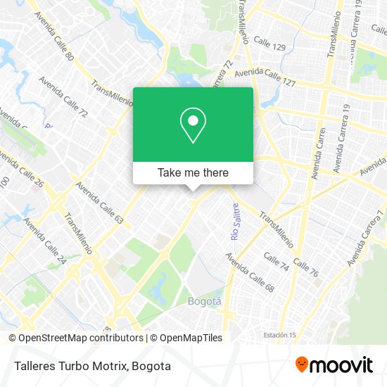 Talleres Turbo Motrix map