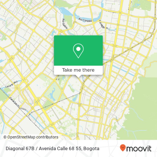 Diagonal 67B / Avenida Calle 68 55 map