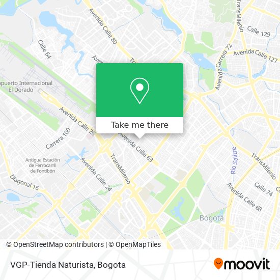 VGP-Tienda Naturista map