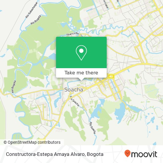 Constructora-Estepa Amaya Alvaro map