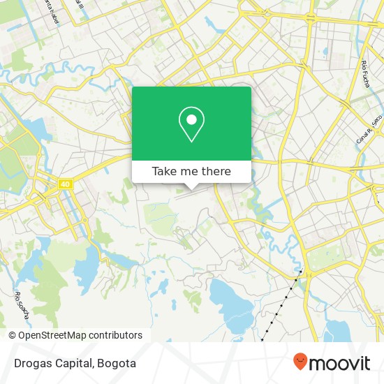 Drogas Capital map