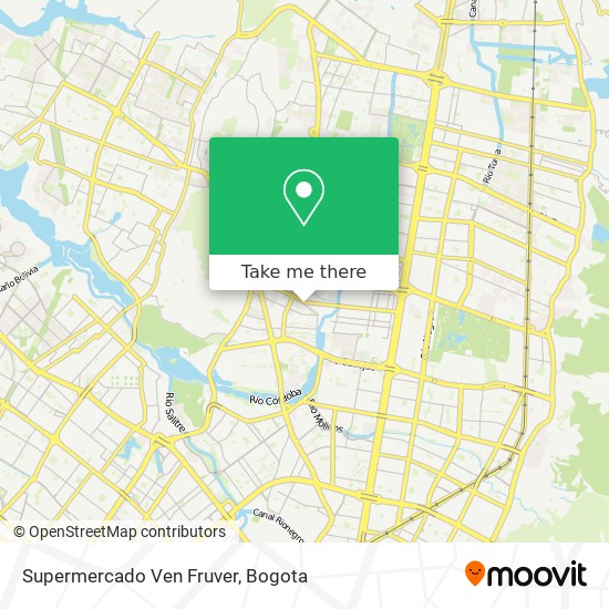 Supermercado Ven Fruver map
