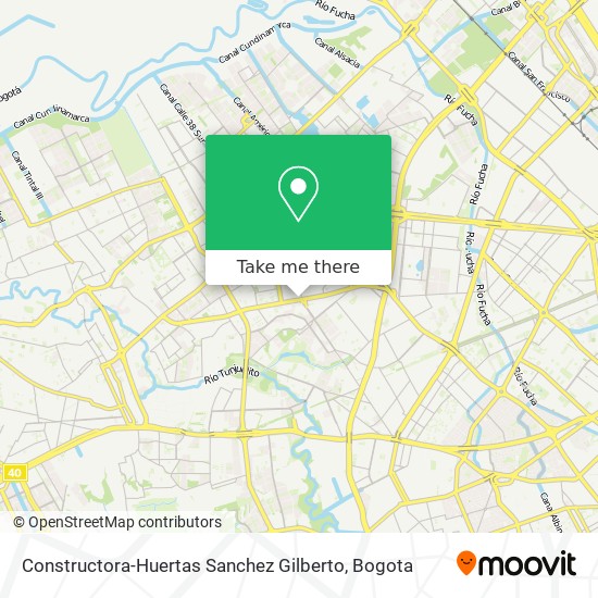 Constructora-Huertas Sanchez Gilberto map