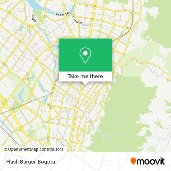 Flash Burger map