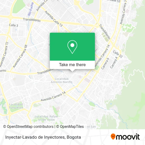 Inyectar-Lavado de Inyectores map