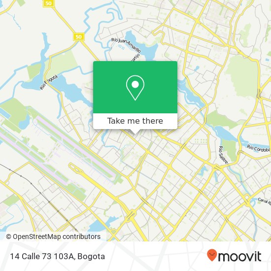 14 Calle 73 103A map