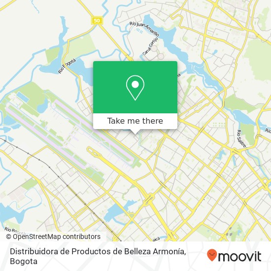 Distribuidora de Productos de Belleza Armonía map