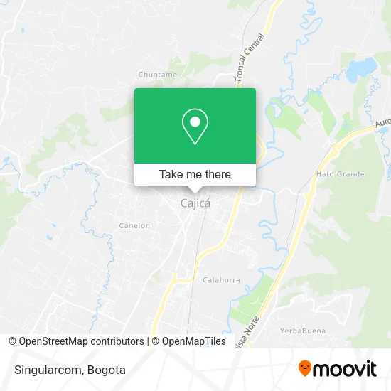 Mapa de Singularcom