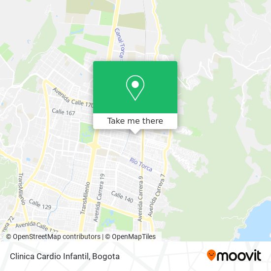 Clinica Cardio Infantil map