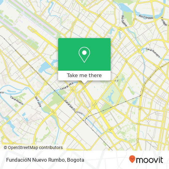 FundacióN Nuevo Rumbo map