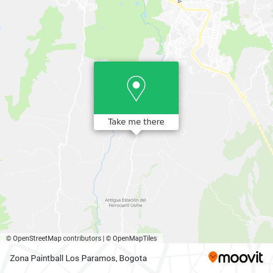 Zona Paintball Los Paramos map