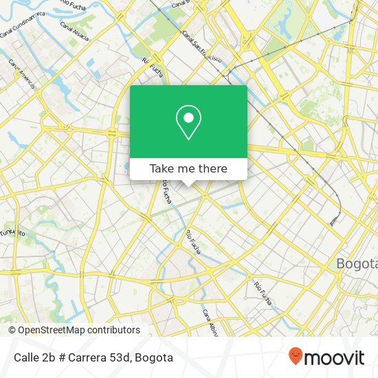 Calle 2b # Carrera 53d map