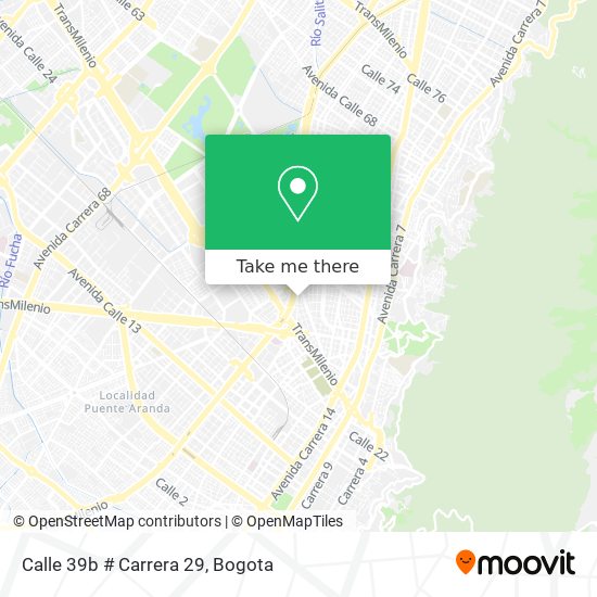 Calle 39b # Carrera 29 map