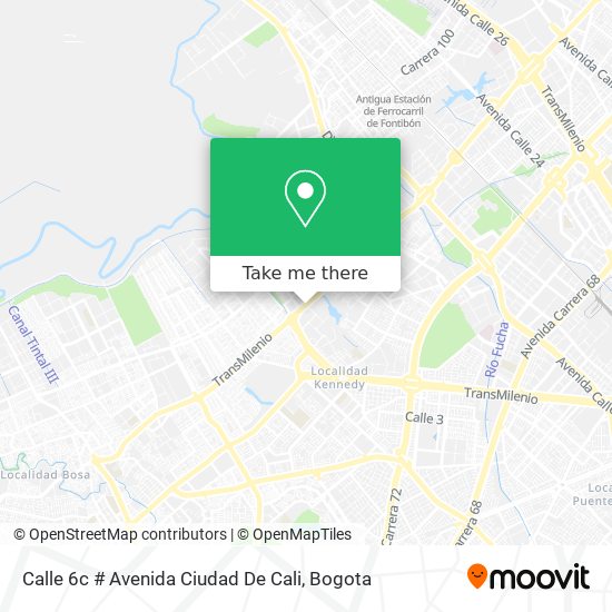 Calle 6c # Avenida Ciudad De Cali map