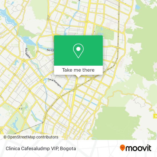 Clinica Cafesaludmp VIP map