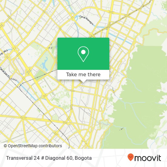Transversal 24 # Diagonal 60 map
