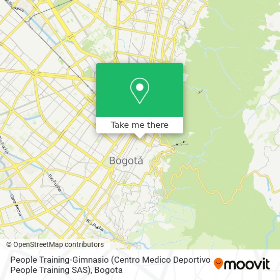 People Training-Gimnasio (Centro Medico Deportivo People Training SAS) map