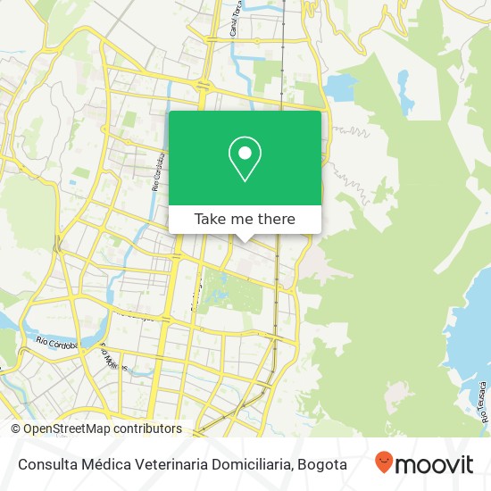 Consulta Médica Veterinaria Domiciliaria map