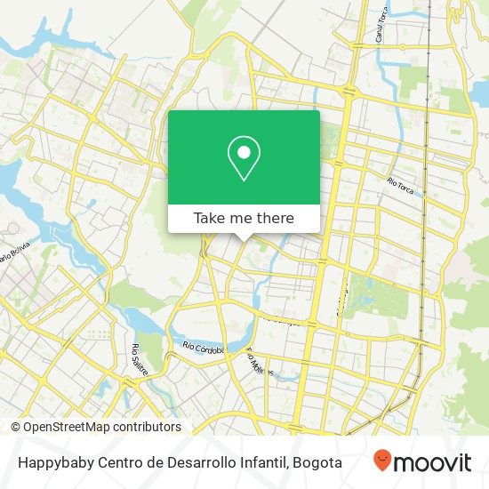 Mapa de Happybaby Centro de Desarrollo Infantil