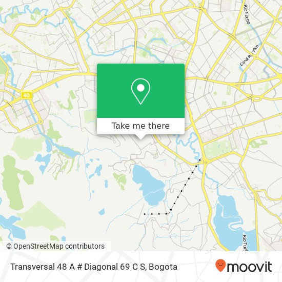 Transversal 48 A # Diagonal 69 C S map