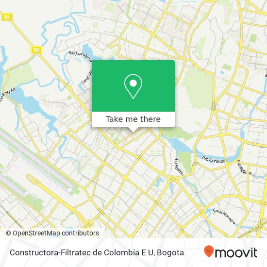 Constructora-Filtratec de Colombia E U map