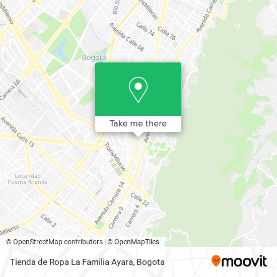 Tienda de Ropa La Familia Ayara map
