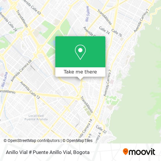 Anillo Vial # Puente Anillo Vial map