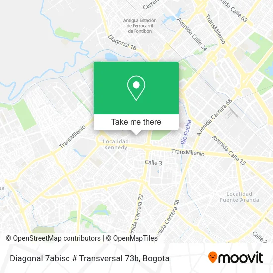 Diagonal 7abisc # Transversal 73b map