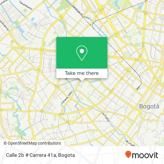 Calle 2b # Carrera 41a map