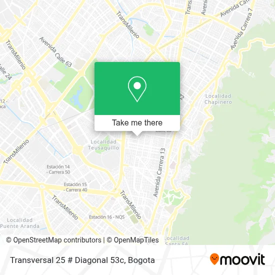 Transversal 25 # Diagonal 53c map