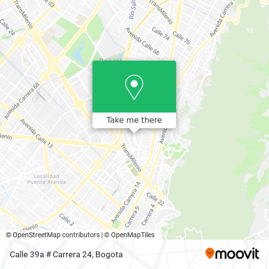 Calle 39a # Carrera 24 map
