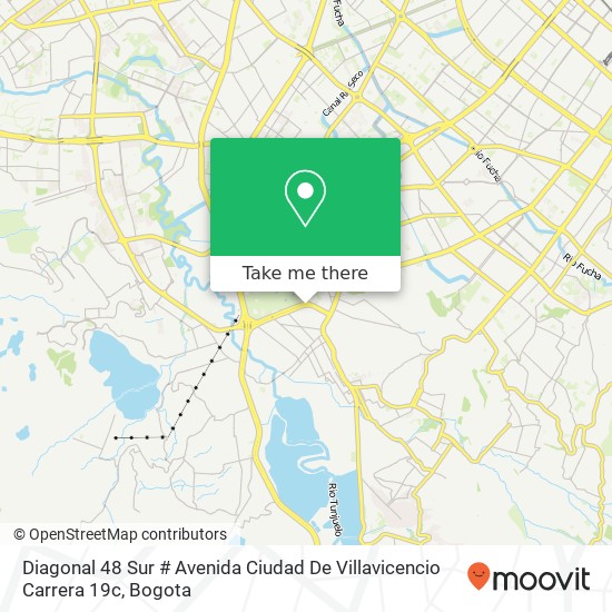 Diagonal 48 Sur # Avenida Ciudad De Villavicencio Carrera 19c map