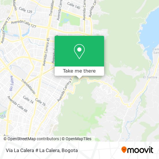 Vía La Calera # La Calera map