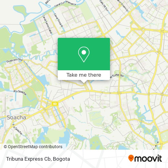 Tribuna Express Cb map