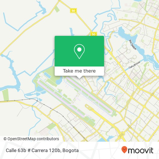 Calle 63b # Carrera 120b map