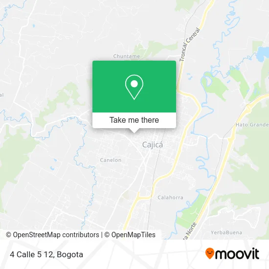 4 Calle 5 12 map