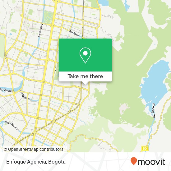 Enfoque Agencia map