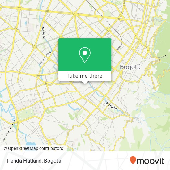 Tienda Flatland map
